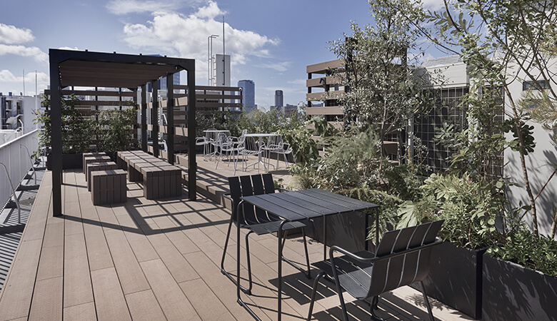 PORTAL POINT HARAJUKU テラス